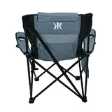 Kijaro Elite Sling Camping Chair - Perfect for Chilling at Outdoor Activities, Sports Games, & Family Events - Hallett Peak Gray