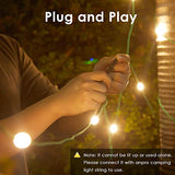 Anpro Solar Camping String Lights, All-in-One Solar Inflatable Light W/17 Led String Lights, 28.2ft Outdoor Camping Lights for Hiking, Safety, Emergencies