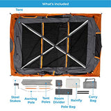 CORE 12 Person Tent | Large Multi Room Tent for Family with Storage Pockets for Camping Accessories | Portable Cabin Huge Tent with Carry Bag for Outdoor Car Camping
