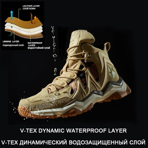 RAX Men Waterproof Trekking Shoes Winter Shoes Sports Sneakers Hiking Shoes Trail Camping Boots  Walking Shoes Hunting Boots