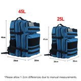 25L 45L Camping Backpack Military Bag Travel Bags Tactical Army Molle Climbing Hiking Outdoor Hunting Shoulder Women Bag XA287A