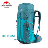 Naturehike Hiking Backpack Professional Climbing Bag 45L/55L/65L Large Capacity Outdoor Hiking Climbing Camping Travel Rucksack