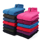 LNGXO Fleece Fabric Sweatshirts Softshell Hunting Hiking Polartec Jacket Men Women Coats Camping Outdoor Winter Fleece Jacket