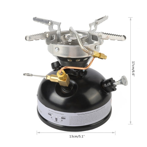 Outdoor Camping Fishing Multi-fuel Oil Stove Portable Mini Gasoline Stove Liquid Fuel Alcohol Oil Furnace Picnic Burners Stove