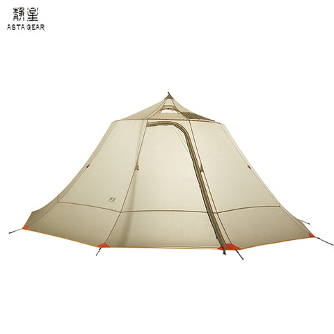 Asta Gear Mountain House Large Space Team activity and Ultrlight tent for 10 Persons camping pyramid tent without trekking pole