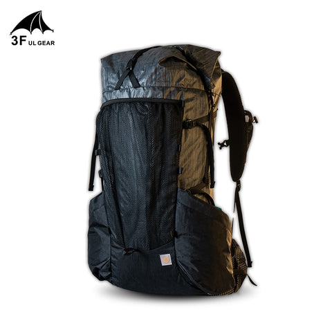 3F UL GEAR Backpack Ultralight Frame YUE 45+10L Outdoor Hiking Camping  Lightweight Travel Trekking Rucksack Men Woman