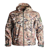 Hiking Hunting Airsoft Military Jacket Winter Shark Tactical Skin SoftShell Army Jackets Men Camping Waterproof Windbreaker