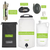 miniwell outdoor water filter Gravity Water Filter System for hiking,camping,survival and travel