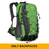 Hiking storage backpack, sturdy 40-liter bag, travel backpack, very suitable for mountaineering, hiking and camping