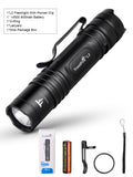 Trustfire L2 Tactical Led Flashlight Cree Xp-L Hd 1000 Lumens Powered By 14500 Aa Battery Ipx8 2 Modes Powerful EDC Torch Lights