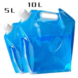 Outdoor Water Bags Foldable portable Drinking Camp Cooking Picnic BBQ Water Container Bag Carrier Car 5L/10L Water Tank