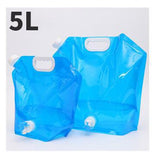 Outdoor Water Bags Foldable portable Drinking Camp Cooking Picnic BBQ Water Container Bag Carrier Car 5L/10L Water Tank