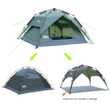 Desert&amp;Fox Automatic Tent 3-4 Person Camping Tent,Easy Instant Setup Protable Backpacking for Sun Shelter,Travelling,Hiking
