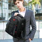 Large Capacity Men Business Travel Backpack With Code Lock USB Charging Multi-Layer 15.6 Inch Laptop Bag Brand School Bags