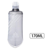 AONIJIE Foldable Silicone Soft Flask Water Bottles Outdoors Sport Traveling Running Kettle Hydration Pack Bag Vest 250ML- 600ML