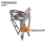 Fire Maple Titanium Stove FMS-117T Ultralight Outdoor Camping Hiking Stoves Lightweight Travel Gas Furnace Portable Gas Burners