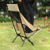 2 PCS Portable Ultralight Outdoor Folding Camping Chair Moon Chairs High Load Travel Beach Hiking Picnic BBQ Seat Fishing Tools