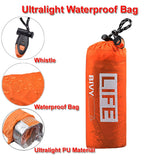 Emergency Tent Survival Kit Sleeping Bag, Waterproof Thermal Emergency Blanket, Bivy Sack ,Emergency Shelter Camping Accessories