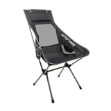 Portable Moon Chair Lightweight Fishing Camping Barbecue Chair Foldable Extended Hiking Seat Garden Ultra Light Office Household