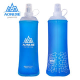 AONIJIE Foldable Silicone Soft Flask Water Bottles Outdoors Sport Traveling Running Kettle Hydration Pack Bag Vest 250ML- 600ML