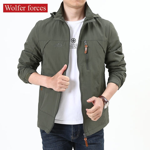 Winter Men's Windbreaker Casual Coat Heating Man Bigsize5XL Clothing Sports Tactical Outdoor Camping Mountaineering Jackets 2022