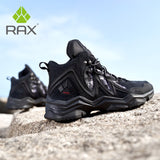 RAX Men Waterproof Trekking Shoes Winter Shoes Sports Sneakers Hiking Shoes Trail Camping Boots  Walking Shoes Hunting Boots