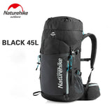 Naturehike Hiking Backpack Professional Climbing Bag 45L/55L/65L Large Capacity Outdoor Hiking Climbing Camping Travel Rucksack