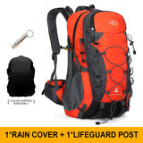 Hiking storage backpack, sturdy 40-liter bag, travel backpack, very suitable for mountaineering, hiking and camping