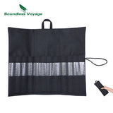 Boundless Voyage Tent Pegs Heavy Duty Titanium Alloy Nails 20cm 24cm 30cm 35cm 40cm Camping Stakes Hard Ground Pins Storage Bag