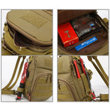 Outdoor Military Shoulder Bag Sports Climbing Backpack Shoulder Tactical Hiking Camping Hunting Daypack Fishing Backpack X114D