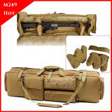 M249 Tactical Backpack Heavy Duty Military Shooting Airsoft Paintball Rifle Bag Gun Case Hunting Bag Rifle Gun Holster