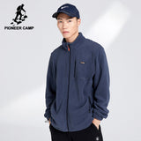 Pioneer Camp 2021 New Warm Fleece Jacket Men Windproof Thicken Autumn Winter Men Clothing Streetwear Jackets XLW023012