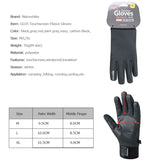 Naturehike NH19S005-T Warm Insulated Winter Touchscreen Fleece Gloves Anti-Slip Windproof Cycling Gloves Camping Hiking Running