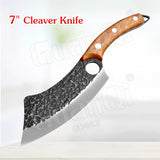Fishing Knife Meat Cleaver Butcher Knife Meat Cleaver Hunting Knives Handmade Forged Stainless Steel Kitchen Chef  Boning Knives