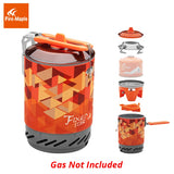 Fire Maple X2 Outdoor Gas Stove Burner Tourist Portable Cooking System With Heat Exchanger Pot FMS-X2 Camping Hiking Gas Cooker