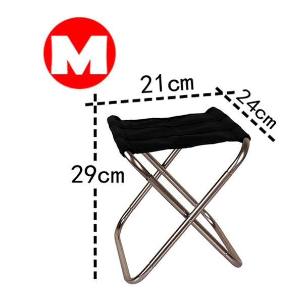 Ultralight Folding Chair Picnic Camping Chair Travel Foldable Aluminium Durable Portable Fishing Seat Outdoor Travel Furniture