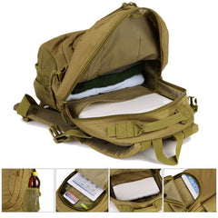 Tactical Molle 25L Sports Backpack 14 Inches Laptop Military Outdoor Fishing Hunting Camping Rucksack Hiking Bags Mochila XA38D