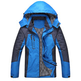 Mountainskin Men Women Spring Autumn Outdo..or Hiking Jackets Waterproof Windbreaker Climbing Camping Trekking Rain Coat VA301.