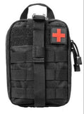 Airsoft First Aid Bag Only Molle Medical EMT Pouch Outdoor Tactical Emergency Utility Pack Outdoor Tourniquet Stap Equipment