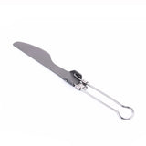 Widesea Titanium Spoon Fork Knife Set Ultralight Camping Tableware Outdoor cooking Equipment Cutlery Cookware Hiking Trekking