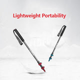 Naturehike ST10-Outdoor Ultralight Walking Stick Protable Carbon Fibers Trekking Poles 3 Section Outer Lock Stick Skiing Stick