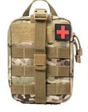 Airsoft First Aid Bag Only Molle Medical EMT Pouch Outdoor Tactical Emergency Utility Pack Outdoor Tourniquet Stap Equipment