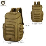 Brand 40L Waterproof Nylon Military Backpacks Molle Assault Army Backpack Travel Bag for Men Women Mochila Escolar S420