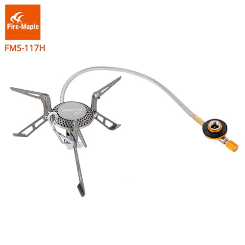 Fire Maple Titanium Gas burners Blade 2 Ultra Light 135g Gas Stoves Cooker With Pre-heat Tube Outdoor Camping Remote Gas Stove