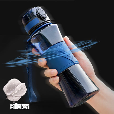 Water Bottle Protein Shaker Creative 6 Colors Sports Camp Tour Gym My Drink Bottle 350/500ml Portable Plastic Drinkware BPA Free