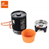 Fire Maple Star X1 Camping Stoves Outdoor Hiking Cooking System With Stove Heat Exchanger Pot Bowl Portable Gas Burners FMS-X1