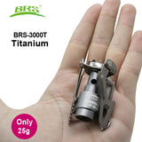 BRS Outdoor Gas Stove  Camping Gas Burner Portable Mini Titanium Stove Survival Furnace Pocket Picnic Gas Cooker brs-3000t