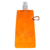 Portable Ultralight Foldable Silicone Water bag Water Bottle Bag Outdoor Sport Supplies Hiking Camping Soft Flask Water Bag NEW