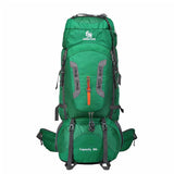 80L Camping Hiking Backpacks Big Outdoor Bag Backpack Nylon superlight Sport Travel Bag Aluminum alloy support 1.65kg