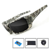 NEWBOLER Fishing Sunglasses 4 Polarized UV lens Camouflage Frame Men Women Sport Sun Glasses Camping Driving Clip Eyewear